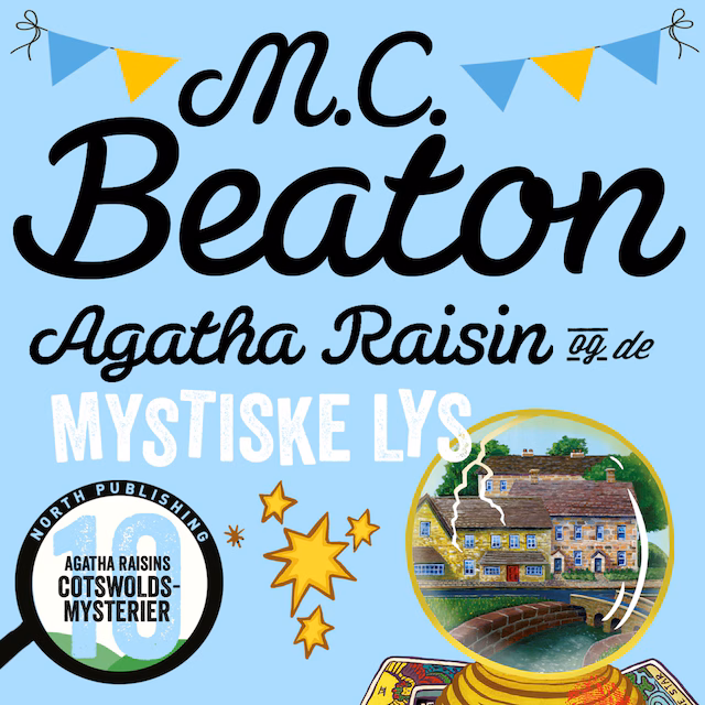 Omslag: Agatha Raisin og de mystiske lys