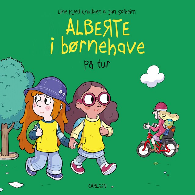 Omslag: Alberte i børnehave (3) - På tur