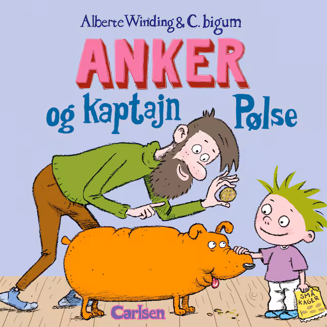 Omslag: Anker (7) - Anker og Kaptajn Pølse