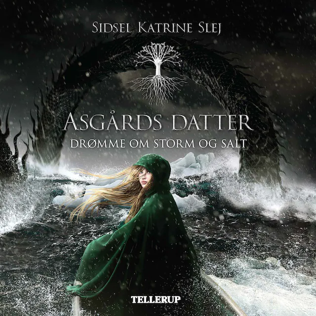 Omslag: Asgårds datter #2: Drømme om storm og salt