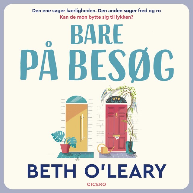 Omslag til lydbogen Bare på besøg