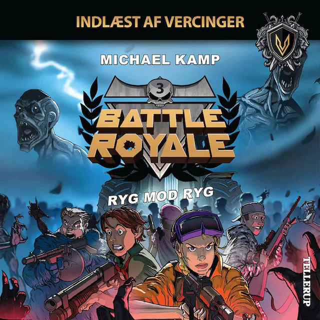 Omslag: Battle Royale #3: Ryg mod ryg