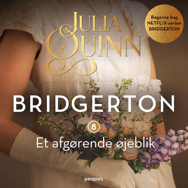 Omslag: Bridgerton. Et afgørende øjeblik