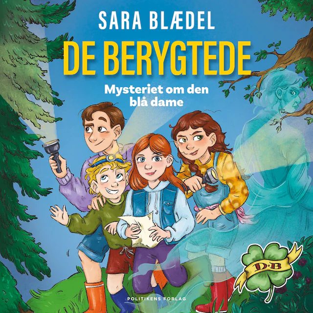 Omslag: De berygtede – Mysteriet om den blå dame