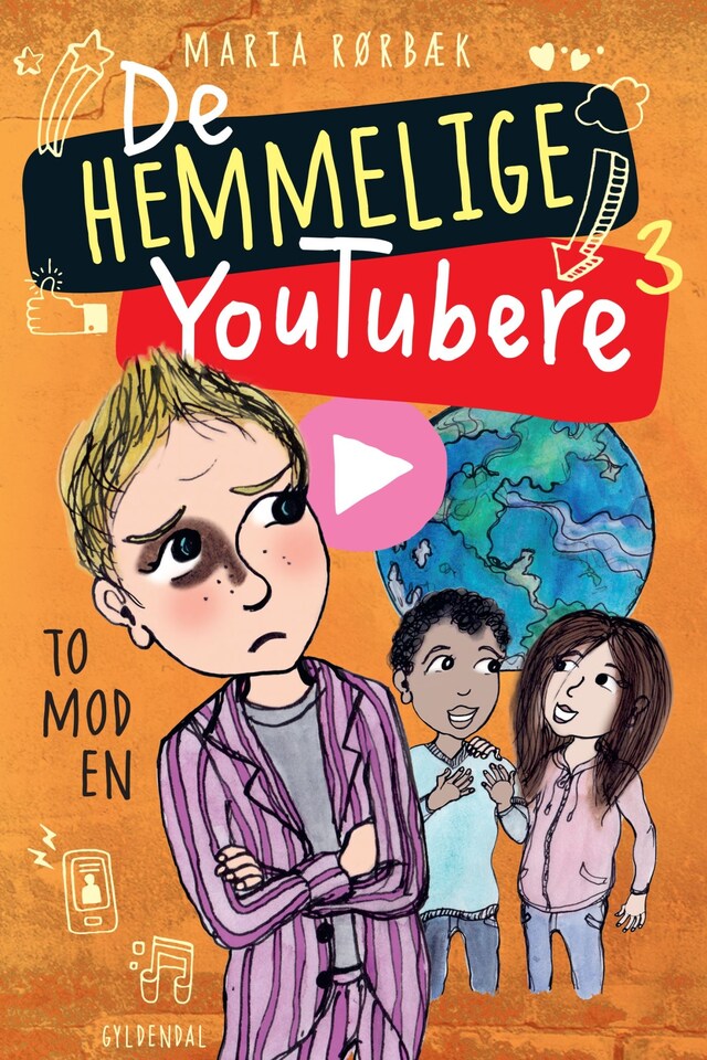 Omslag: De Hemmelige Youtubere 3 - To mod en