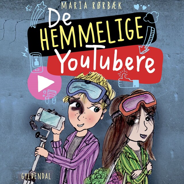 Omslag: De Hemmelige Youtubere