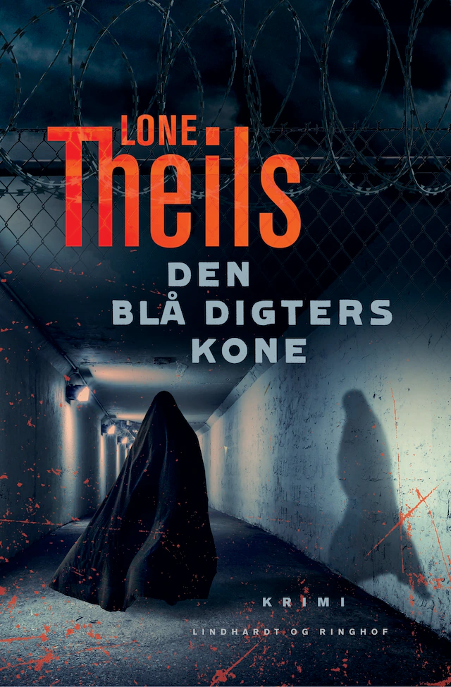 Omslag: Den blå digters kone