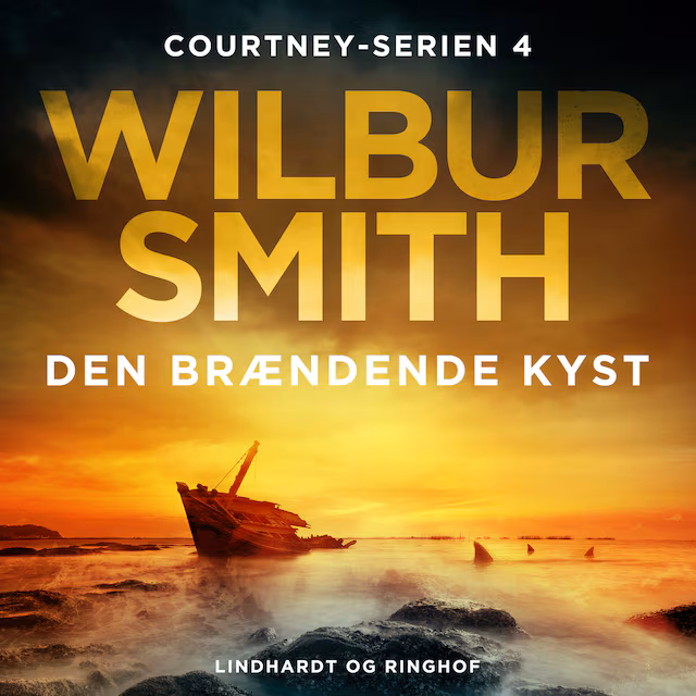 Omslag: Den brændende kyst