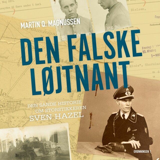 Omslag: Den Falske Løjtnant