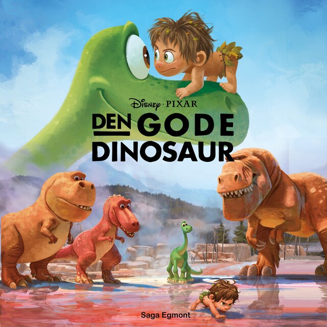 Omslag til lydbogen Den gode dinosaur