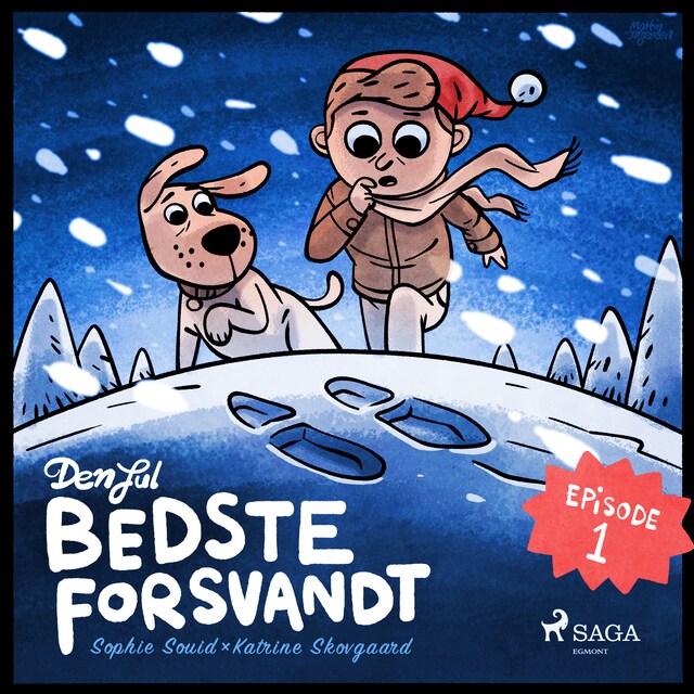 Omslag: Den jul Bedste forsvandt - 1. søndag i advent