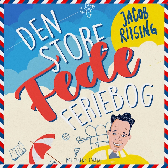 Omslag: Den store fede feriebog