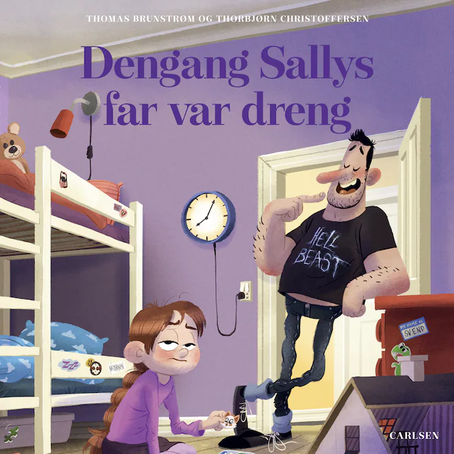 Omslag: Dengang Sallys far var dreng