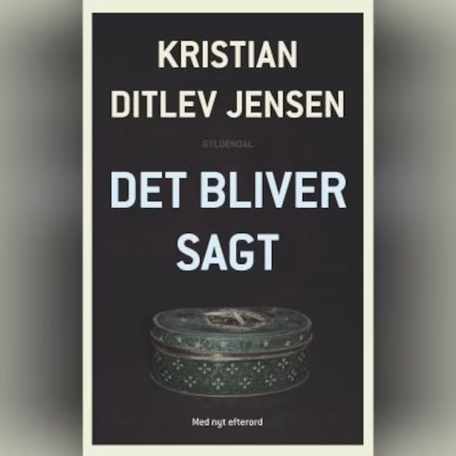 Omslag til lydbogen Det bliver sagt