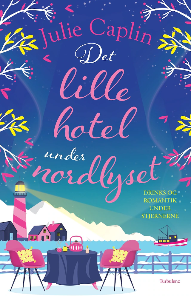 Omslag: Det lille hotel under nordlyset