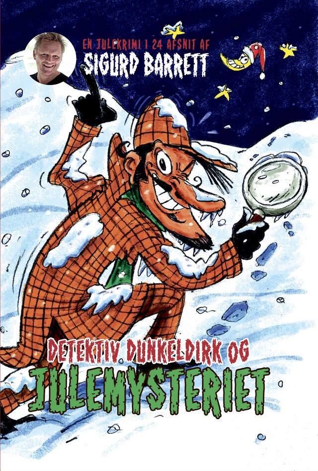 Omslag: Detektiv Dunkeldirk og julemysteriet