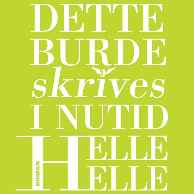 Omslag: Dette burde skrives i nutid
