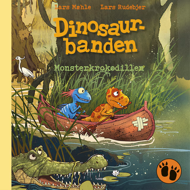 Omslag: Dinosaurbanden – Monsterkrokodillen