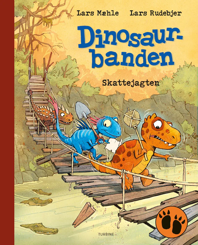 Omslag: Dinosaurbanden - Skattejagten