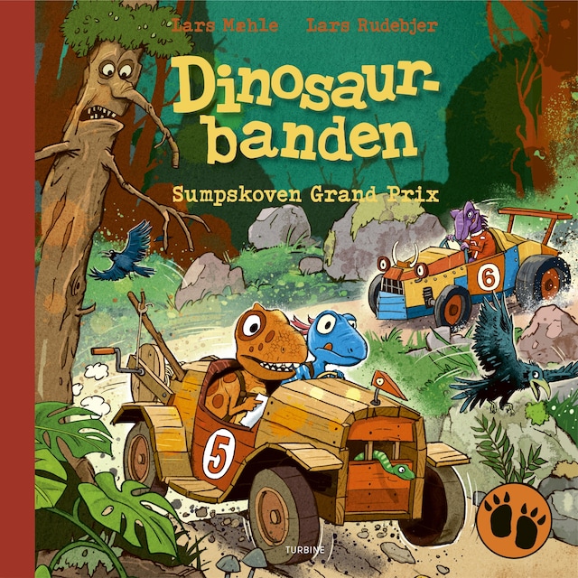 Omslag: Dinosaurbanden – Sumpskoven Grand Prix