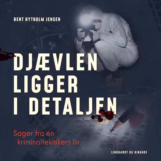 Omslag: Djævlen ligger i detaljen - Sager fra en kriminalteknikers liv