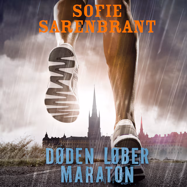 Omslag: Døden løber maraton