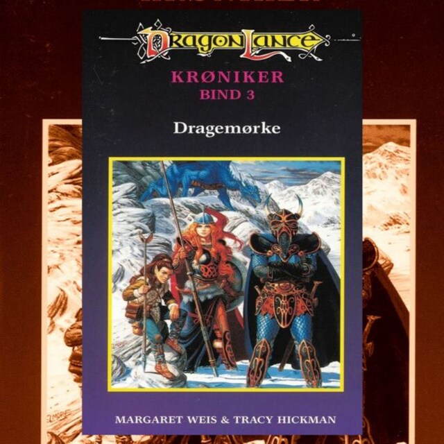 Omslag: DragonLance Krøniker #3: Dragemørke