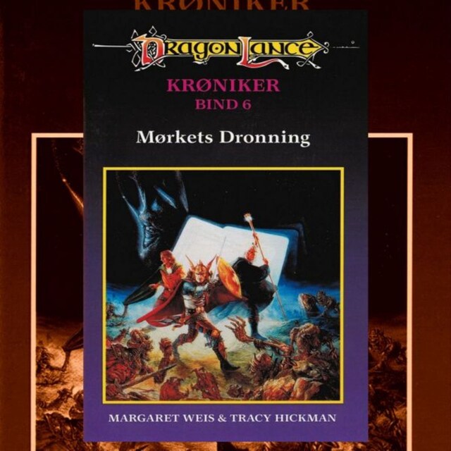 Omslag: DragonLance Krøniker #6: Mørkets dronning