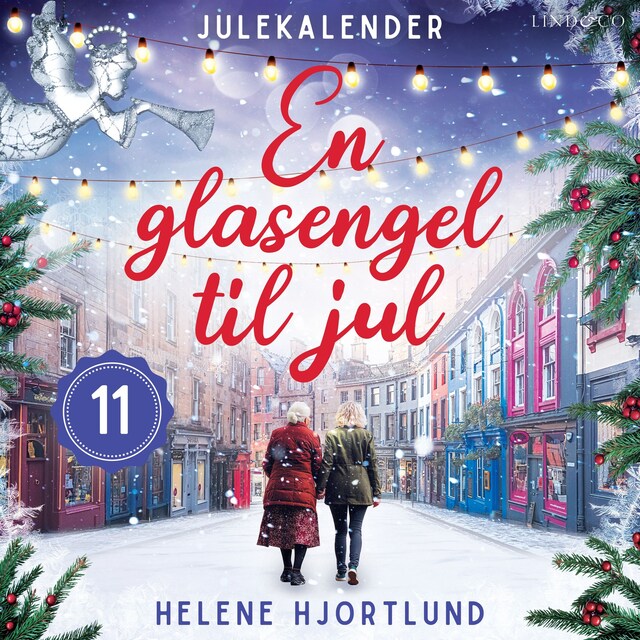 Omslag: En glasengel til jul - del 11