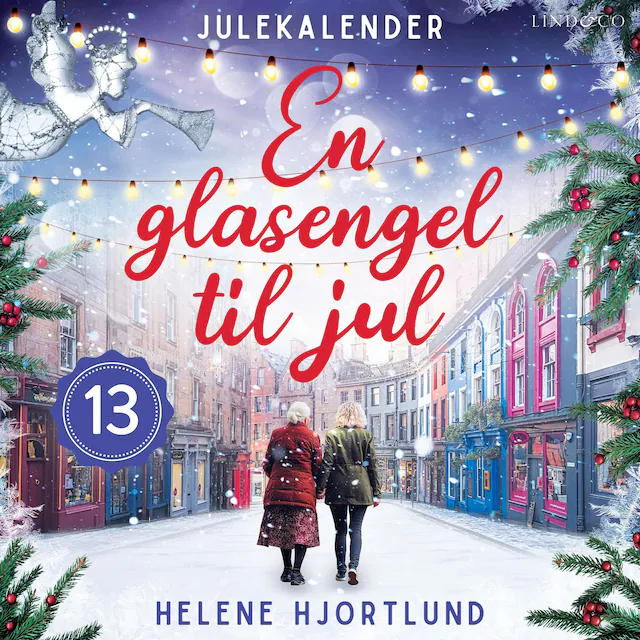 Omslag: En glasengel til jul - del 13