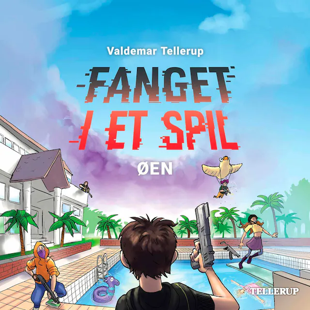 Omslag: Fanget i et spil #1: Øen