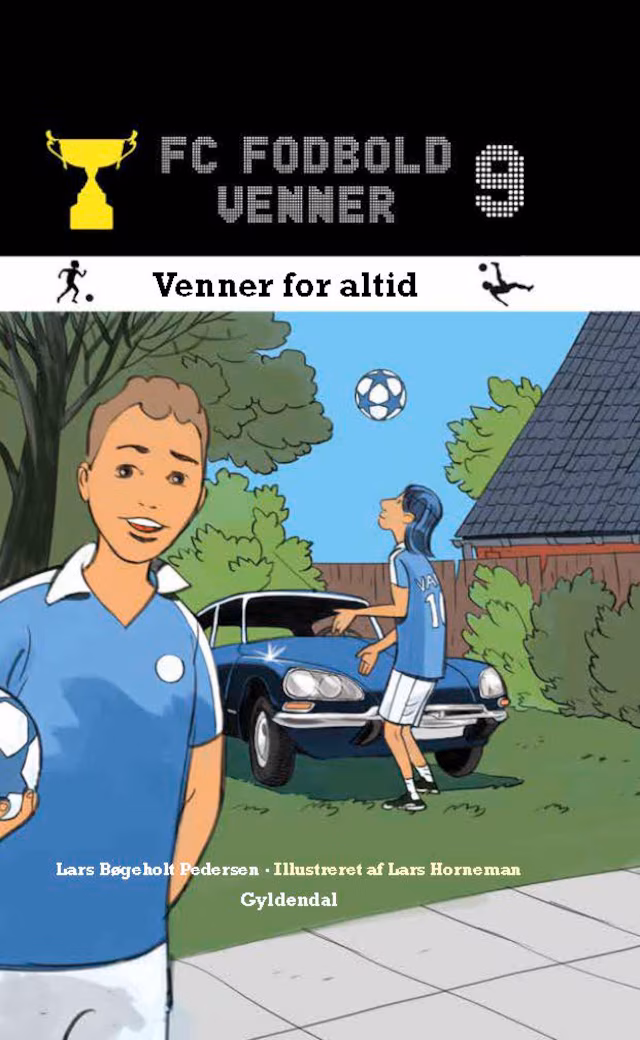 Omslag: FC Fodboldvenner 9 - Venner for altid