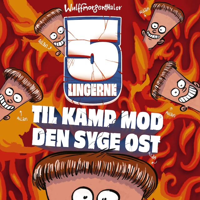 Omslag: Femlingerne - til kamp mod den syge ost
