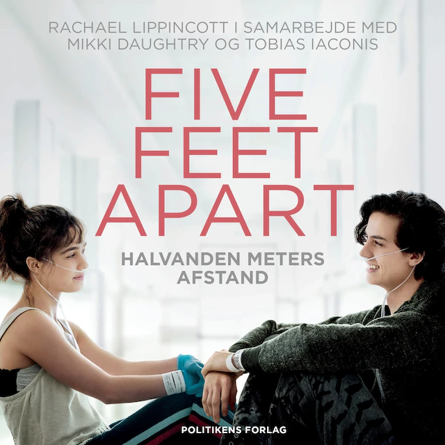 Omslag til lydbogen Five feet apart