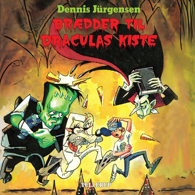 Omslag: Freddy-serien #2: Brædder til Draculas kiste