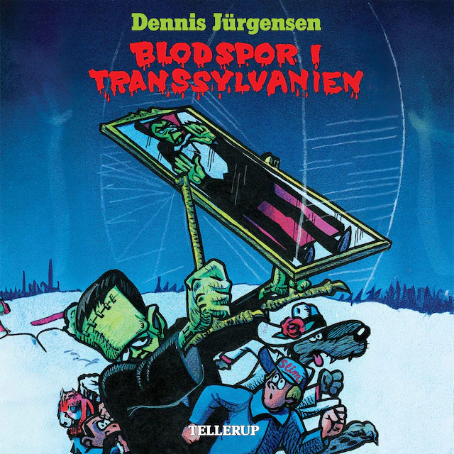 Omslag: Freddy-serien #4: Blodspor i Transsylvanien