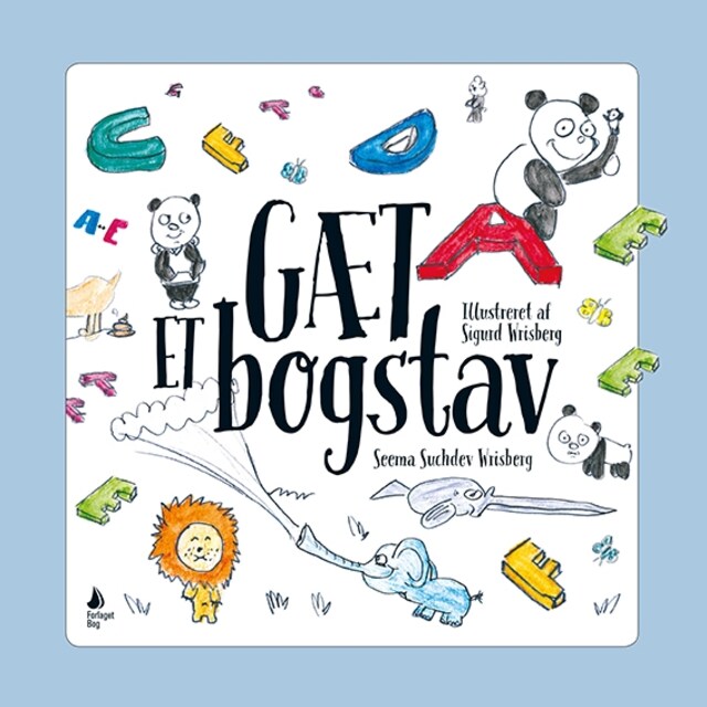 Omslag: Gæt et bogstav