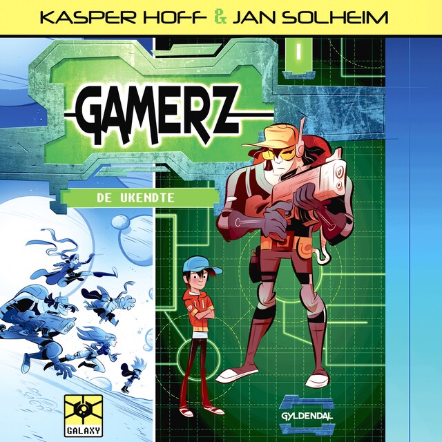 Omslag: Gamerz 1 - De ukendte