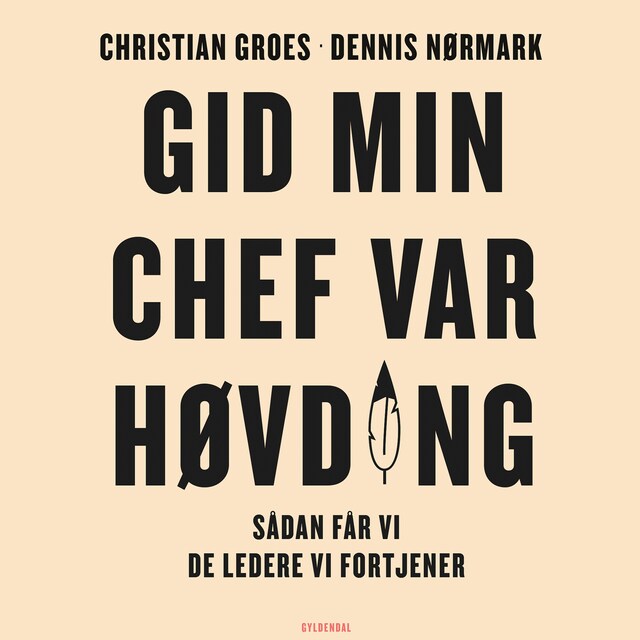 Omslag: Gid min chef var høvding