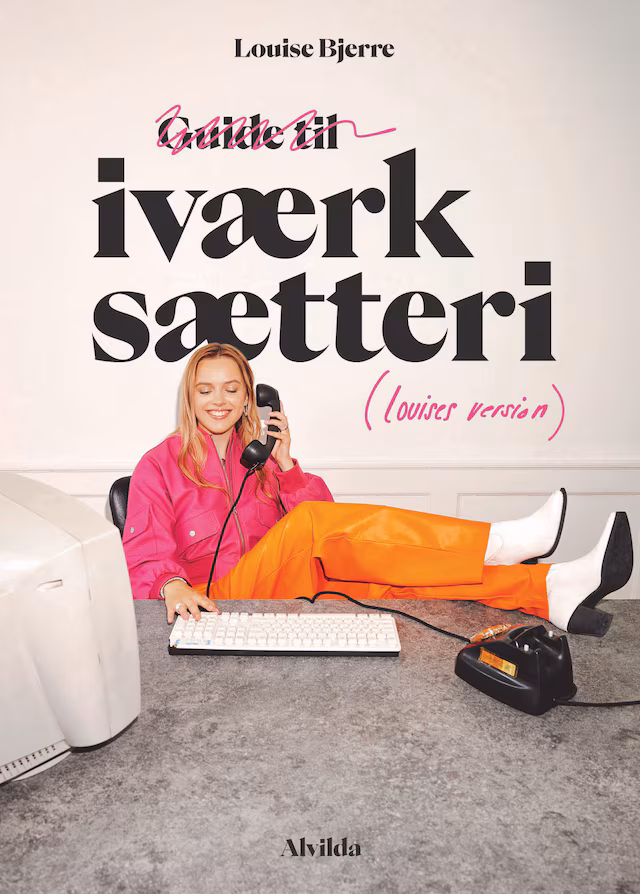 Omslag: Guide til iværksætteri (Louises version)