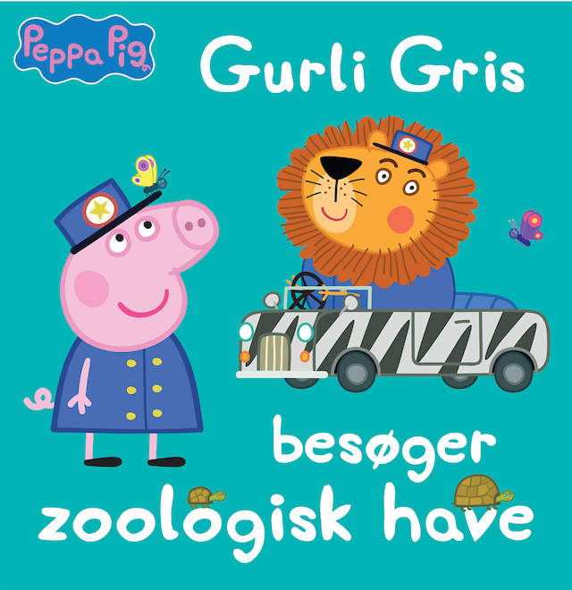 Omslag: Gurli Gris besøger zoologisk have
