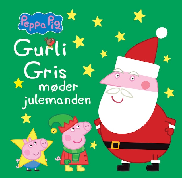 Omslag: Gurli Gris møder julemanden