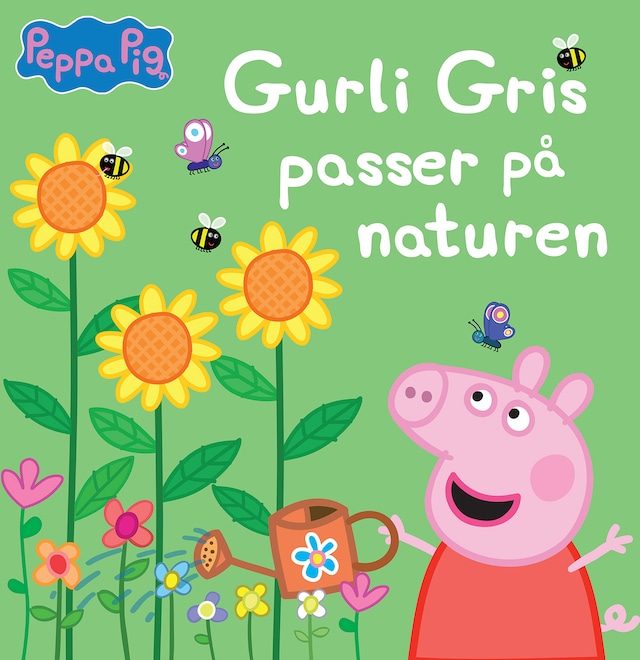 Omslag: Gurli Gris passer på naturen