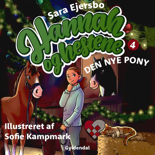 Omslag: Hannah og hestene 4 - Den nye pony