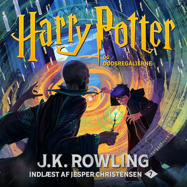 Omslag: Harry Potter og Dødsregalierne