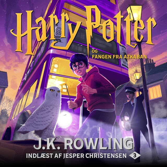 Omslag: Harry Potter og fangen fra Azkaban