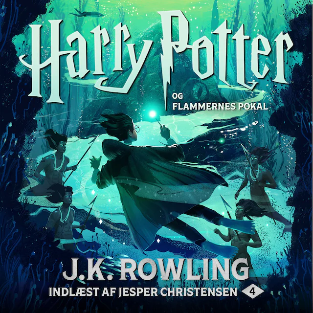 Omslag: Harry Potter og Flammernes Pokal