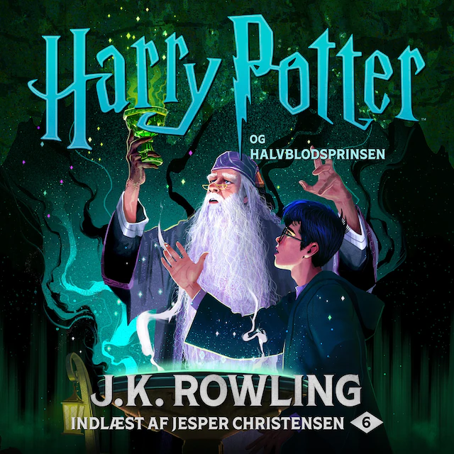 Omslag: Harry Potter og Halvblodsprinsen