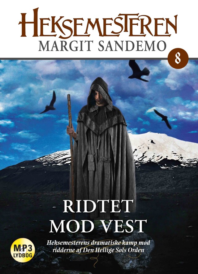 Omslag: Heksemesteren 8 - Ridtet mod vest