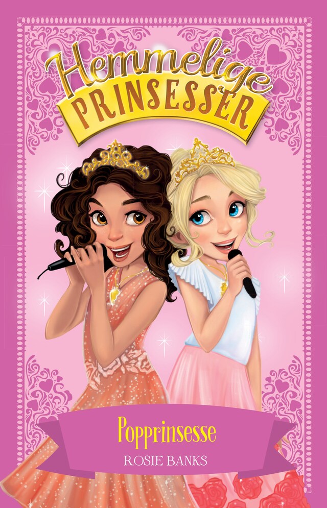Omslag: Hemmelige Prinsesser (04) Popprinsesse